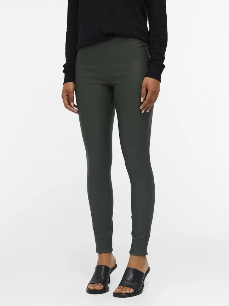 OBJBELLE MW COATED LEGGINGS NOOS duffel bag