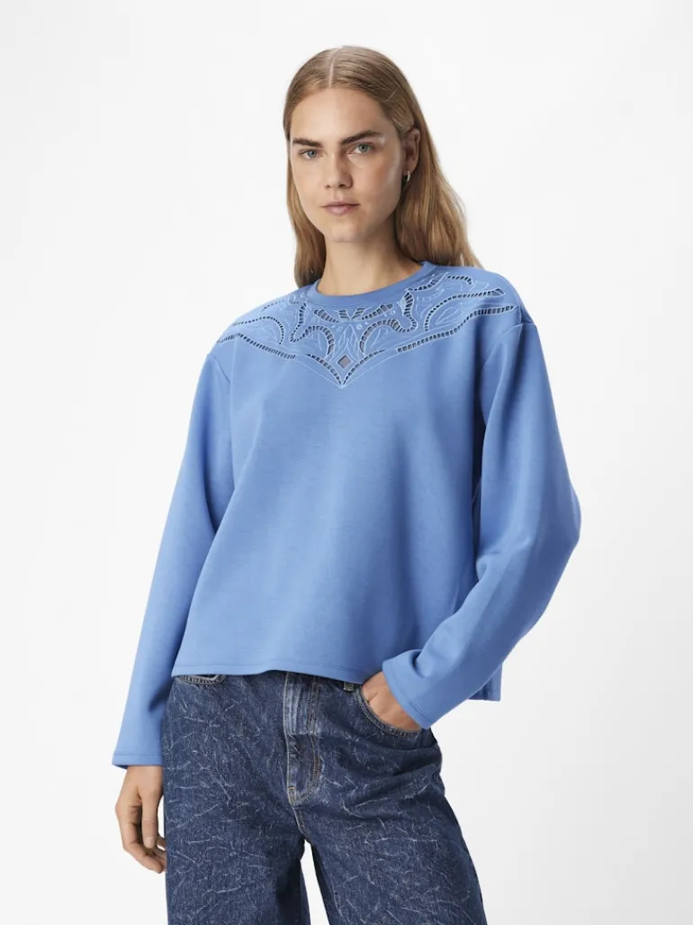 OBJBETZY L/S LO PULLOVER E AW FAIR 24 riverside