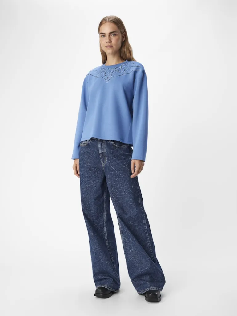 OBJBETZY L/S LO PULLOVER E AW FAIR 24 riverside