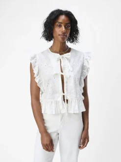 OBJCILIE S/L TOP REP cloud dancer