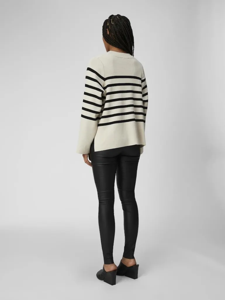 OBJESTER L/S CARDIGAN NOOS sandshell