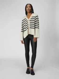 OBJESTER L/S CARDIGAN NOOS sandshell
