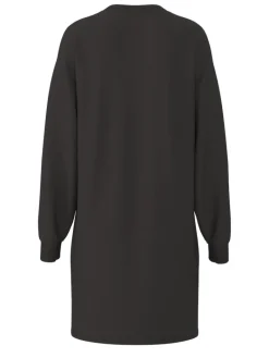 OBJEVE RE L/S SWEAT DRESS 137 black