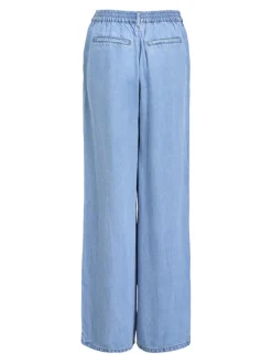 OBJFRAME LISA WIDE MW PANT NOOS light blue denim