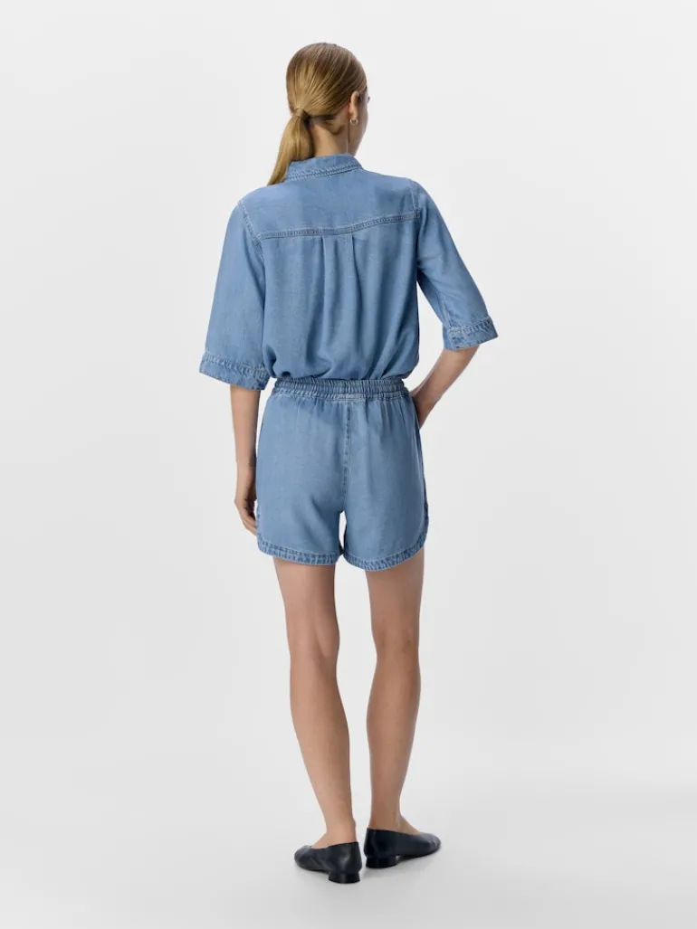 OBJFRAME RE MW SHORTS NOOS light blue denim