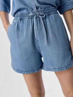 OBJFRAME RE MW SHORTS NOOS light blue denim