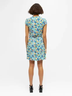OBJHIROMI S/S SHORT DRESS 126 cloud dancer