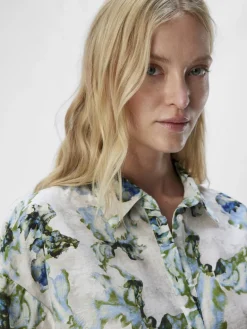 OBJIDDA S/S SHIRT REP white sand