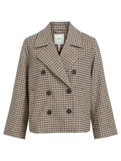 OBJKEILY SHORT JACKET NOOS sepia