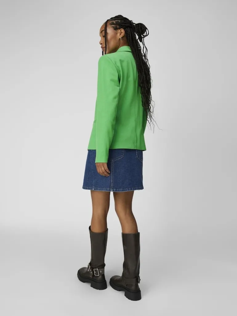 OBJLISA L/S BUTTON BLAZER NOOS vibrant green