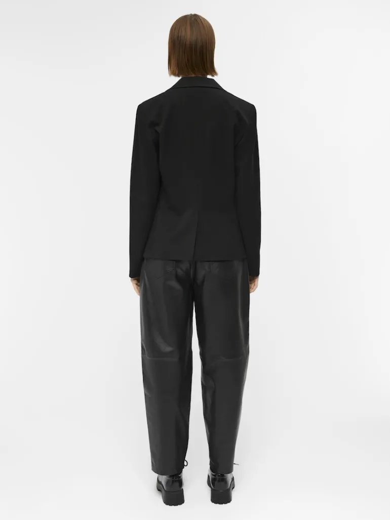 OBJLISA L/S BUTTON BLAZER NOOS black