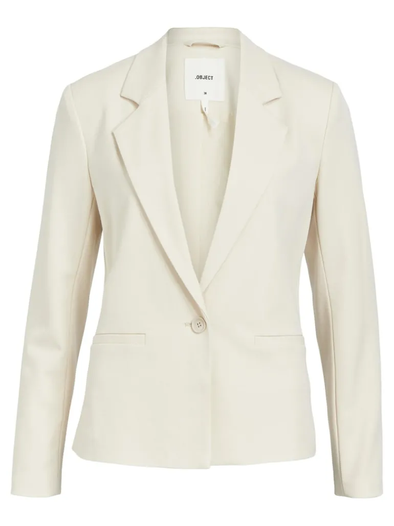 OBJLISA L/S BUTTON BLAZER NOOS sandshell