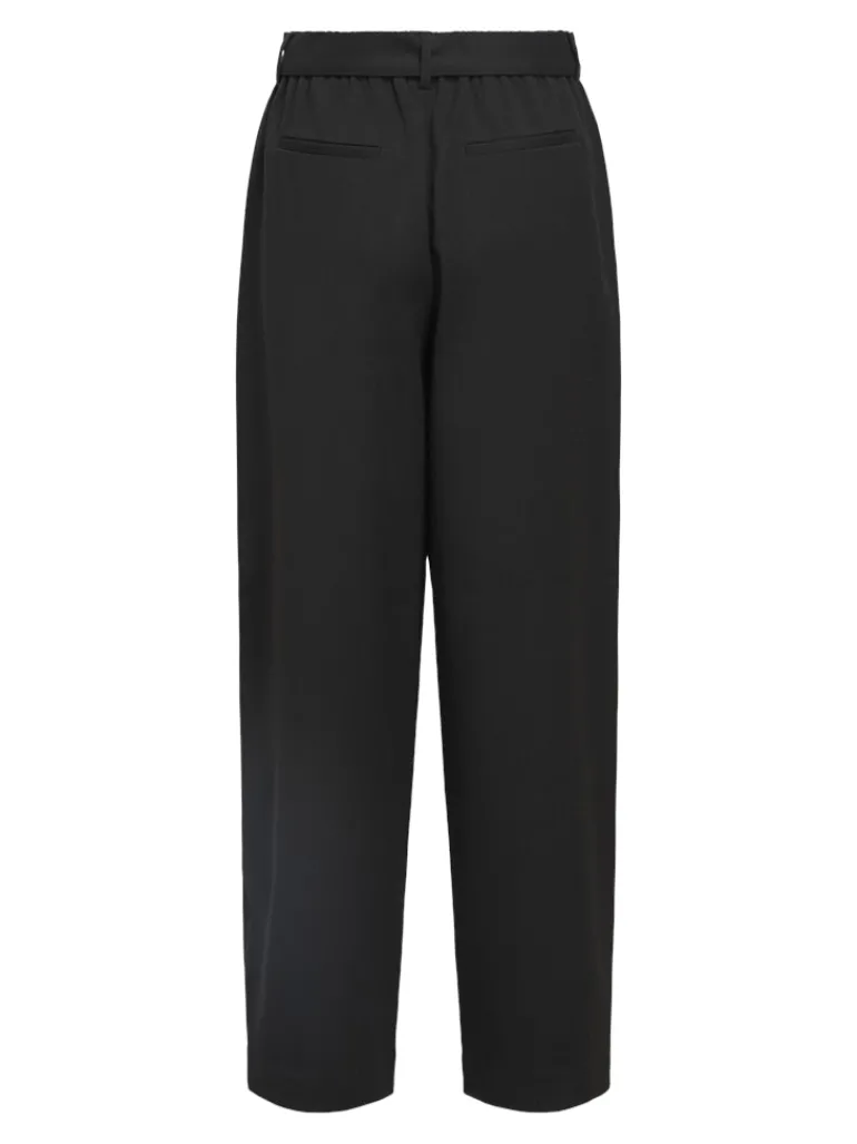OBJLISA MW STRAIGHT TIE PANT DIV black