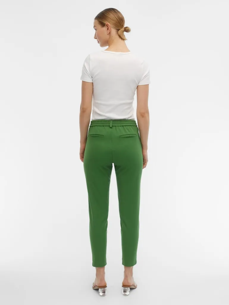 OBJLISA SLIM PANT NOOS artichoke green