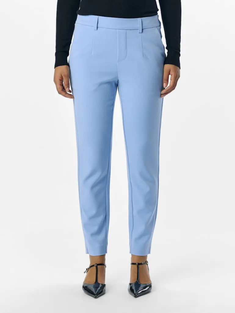 OBJLISA SLIM PANT NOOS cornflower blue