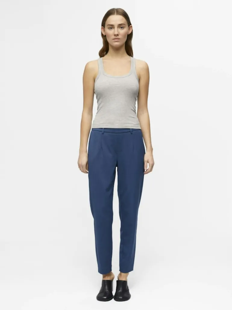OBJLISA SLIM PANT NOOS dark denim