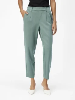 OBJLISA SLIM PANT NOOS dark forest