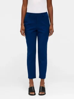 OBJLISA SLIM PANT NOOS dunkelblau1