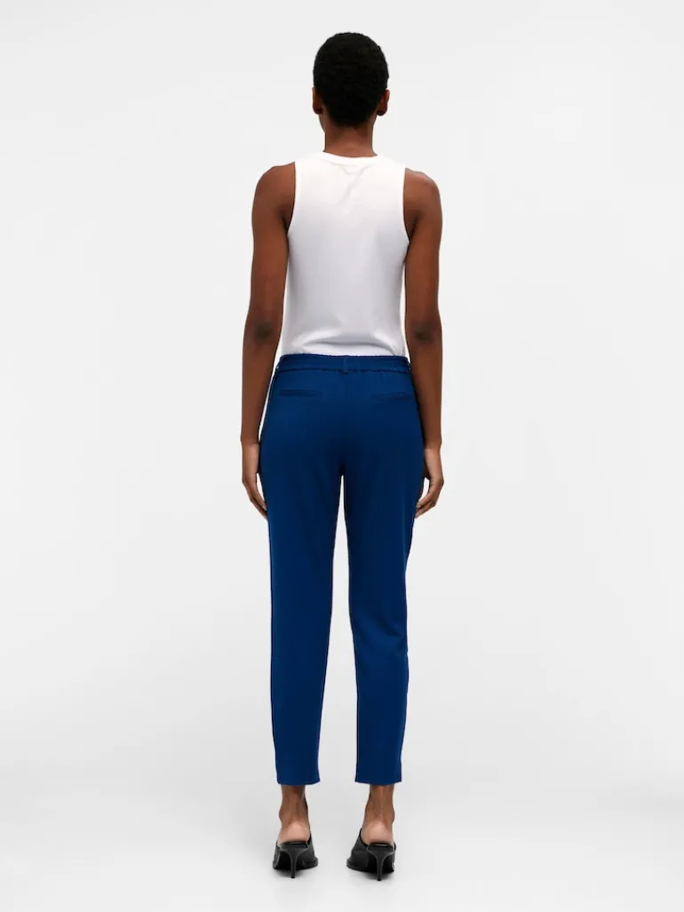 OBJLISA SLIM PANT NOOS dunkelblau1