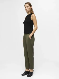 OBJLISA SLIM PANT NOOS ivy green