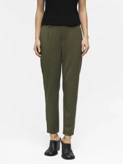 OBJLISA SLIM PANT NOOS ivy green