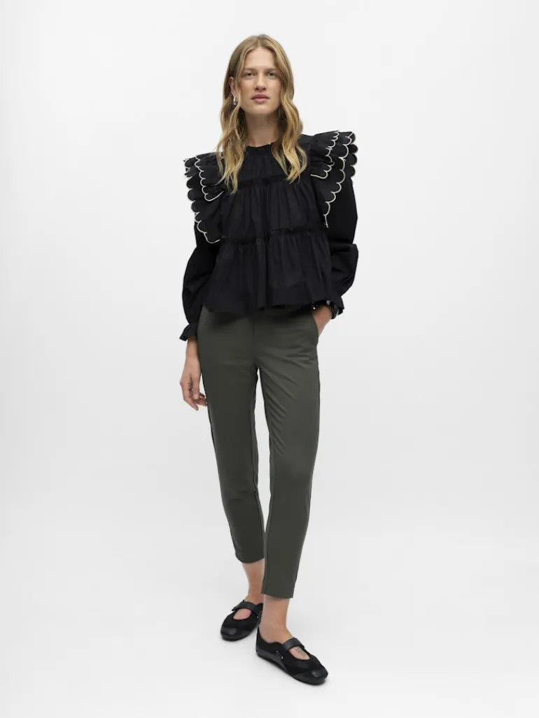 OBJLISA SLIM PANT NOOS kambaba