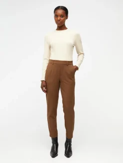 OBJLISA SLIM PANT NOOS mustang