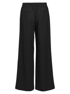 OBJLISA WIDE PANT AOP NOOS black