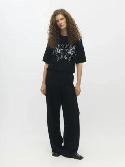 OBJLISA WIDE PANT NOOS black