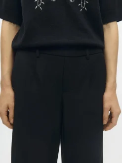 OBJLISA WIDE PANT NOOS black