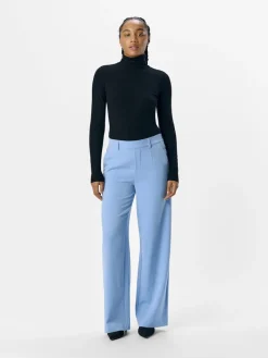 OBJLISA WIDE PANT NOOS cornflower blue