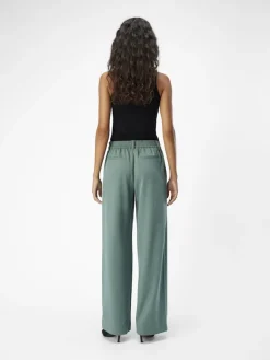 OBJLISA WIDE PANT NOOS dark forest