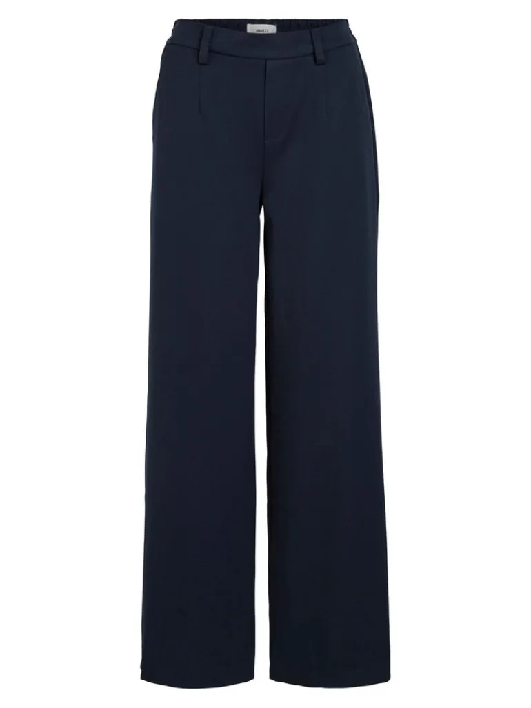 OBJLISA WIDE PANT NOOS dunkelblau2