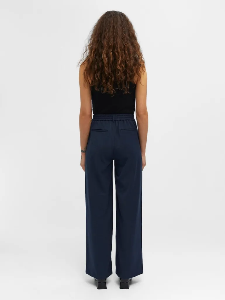 OBJLISA WIDE PANT NOOS dunkelblau2