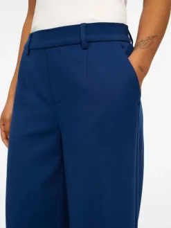 OBJLISA WIDE PANT NOOS dunkelblau1