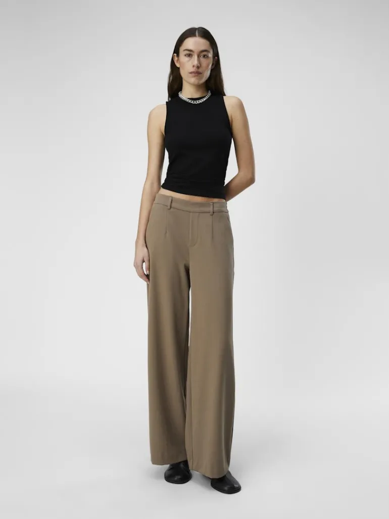 OBJLISA WIDE PANT NOOS fossil