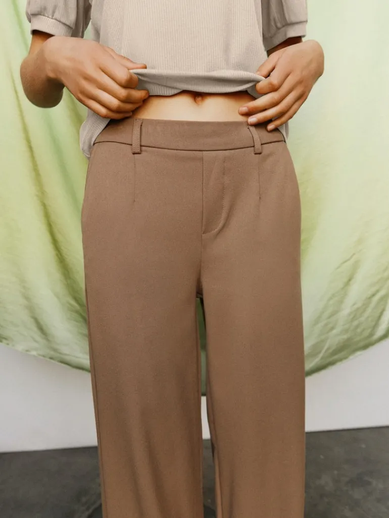 OBJLISA WIDE PANT NOOS fossil
