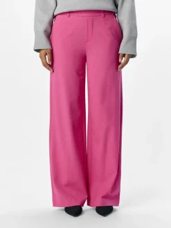 OBJLISA WIDE PANT NOOS raspberry sorbet
