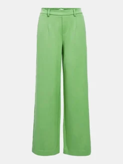 OBJLISA WIDE PANT NOOS vibrant green