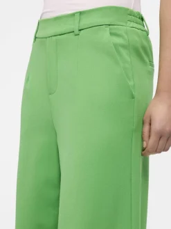 OBJLISA WIDE PANT NOOS vibrant green