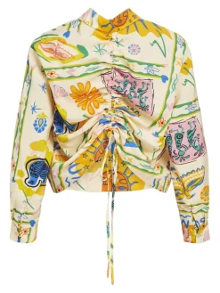 OBJMARTHA L/S SHIRT 132 sandshell