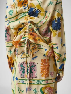 OBJMARTHA L/S SHIRT 132 sandshell