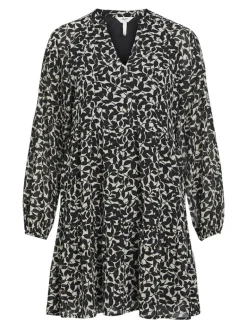OBJMILA GIA L/S DRESS NOOS sandshell