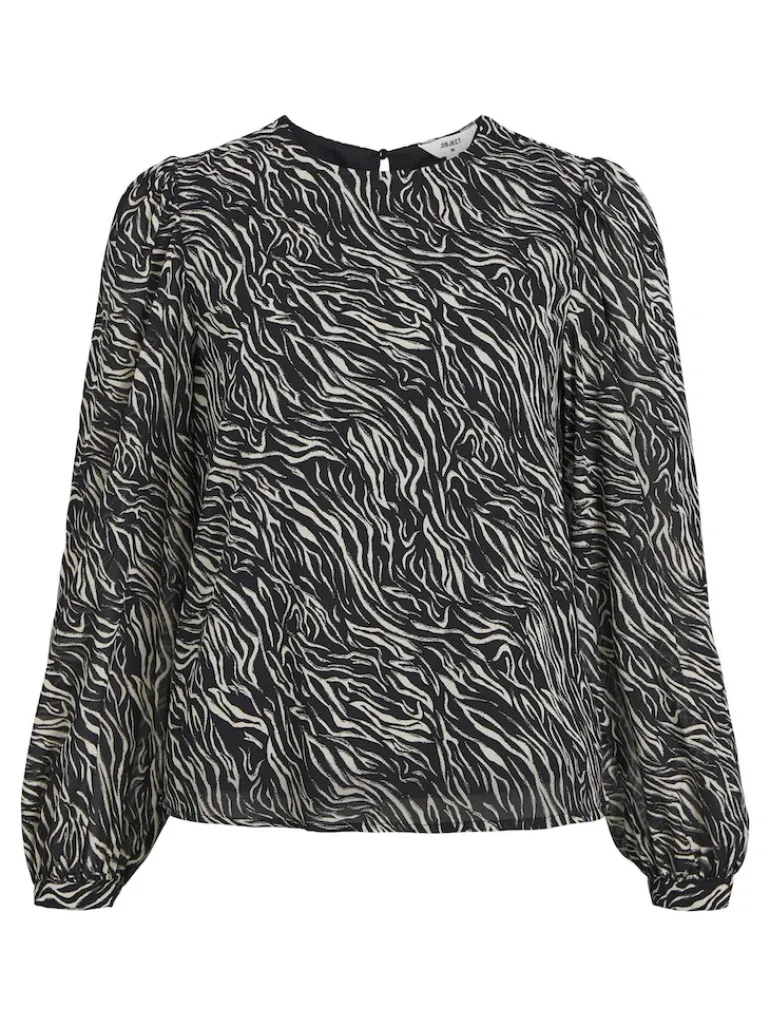 OBJMILA L/S TOP NOOS black2