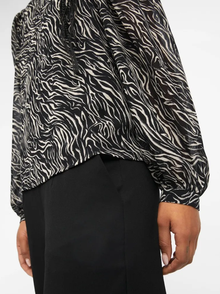 OBJMILA L/S TOP NOOS black2