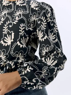 OBJMYA RE L/S TOP NOOS black