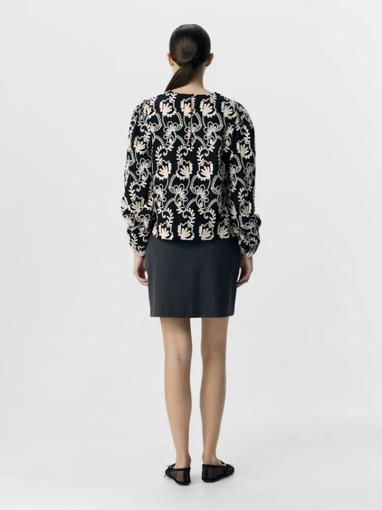 OBJMYA RE L/S TOP NOOS black