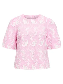 OBJMYA 2/4 RE TOP NOOS pink frosting