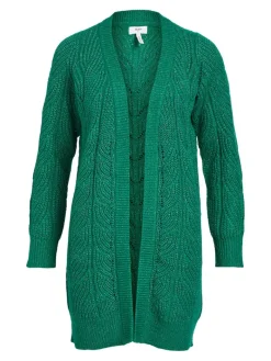 OBJNOVA STELLA L/S KNIT CARDIGAN NOOS lush meadow