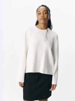 OBJREYNARD O-NECK PULLOVER NOOS cloud dancer